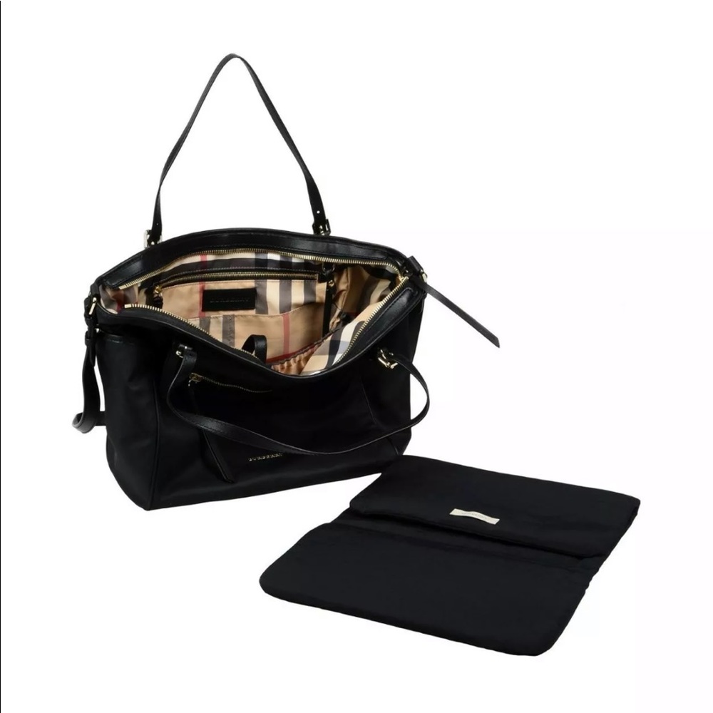 SOLD Burberry Diaper Bag (reversible)